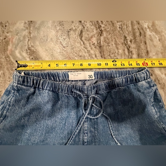 Rag & Bone Ultra Featherweight Logan Beach Denim Pant in DelMar Size 30 - Picture 5 of 10
